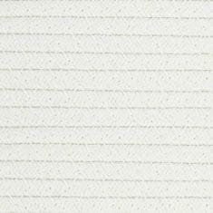 Vidaxl szürke és fehér pamut tárolókosár Ø38 x 46 cm 358482