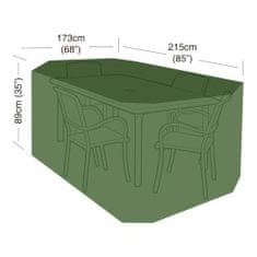 M.A.T Group huzat 4 db szék+hosszú asztalhoz 215x173x89cm, PE 90g/m2