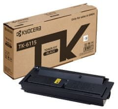 Kyocera toner TK-6115/ 15 000 A4/ fekete/ ECOSYS M4125idn, M4132idn készülékhez