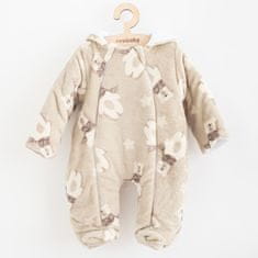 NEW BABY Baby Wellsoft téli overall Új baba jegesmedve - 56 (0-3m)