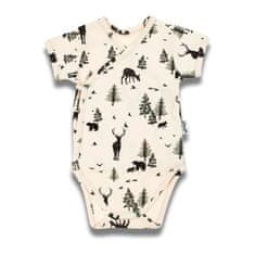 NICOL Baba pamut bodysuit Bambi - 62 (3-6m)