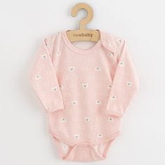 NEW BABY Baby body Classic II mackó fehér - 80 (9-12m)