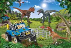 Schmidt Puzzle Schleich Prehisztorikus óriások 60 darab + Schleich figura