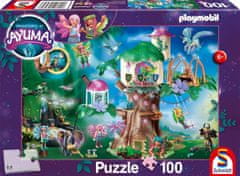 Schmidt Puzzle Playmobil Ayuma: Tündérek elvarázsolt erdeje 100 darab