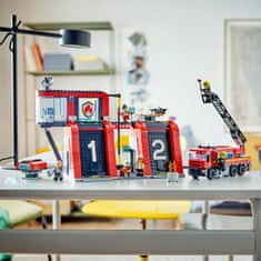 LEGO City 60414 Tűzoltóállomás és tűzoltóautó