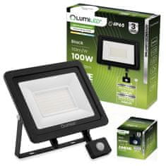 LUMILED Reflektor LED spotlámpa mozgásérzékelővel ZUME 100W 11000lm 4000K IP65