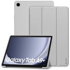 TKG Tablettok Samsung Galaxy Tab A9+ Plus 11.0 X210 / X216 - szürke smart case tablet tok