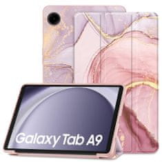 Tech-protect TECH-PROTECT SMARTCASE GALAXY TAB A9 8.7 X110 / X115 MARBLE