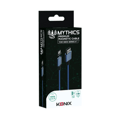 Konix - MYTHICS Xbox Series S/X Töltő kábel Mágnesfejjel USB-A to USB-C 3m, Kék (KX-MCC-SERX/B)