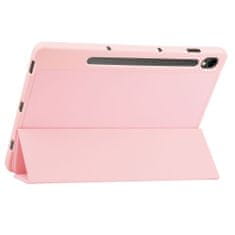 TKG Samsung Galaxy Tab S9 FE 10,9 coll Tablettok (SM-X510, SM-X516) - pink smart case ceruza tartóval