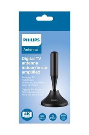 PHILIPS Digitális TV antenna SDV5300/12, fekete