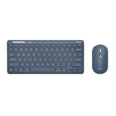 Trust LYRA WL KEYBOARD & MOUSE US (egér+billentyű) kék