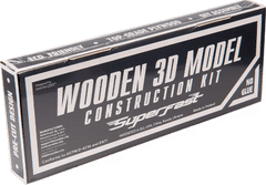 Wooden city 3D puzzle Szupergyors rally autó 3