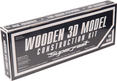 Wooden city 3D puzzle Szupergyors retro utazás 2