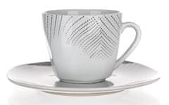 Banquet csésze + csészealj 200ml CHARME porcelán