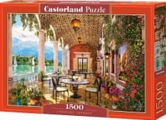 Castorland Puzzle Terasz a tó mellett 1500 db