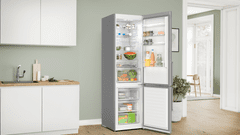BOSCH Kombinált hűtőszekrény KGN397ICT