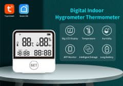 BOT BOT Smart hőmérséklet- és páratartalom-érzékelő WiFi STV2 Tuya Smart