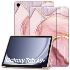 TKG Tablettok Samsung Galaxy Tab A9+ Plus 11.0 X210 / X216 - MARBLE smart case tablet tok