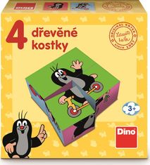 DINO Vakond, 4 kocka