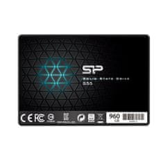Silicon Power SP960GBSS3S55S25 Slim S55 960GB 2,5 inch SSD meghajtó