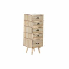 NEW DKD Home Decor Naraven Wood MDF komód Navy Világosszürke (40 x 38 x 99 cm)