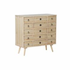 NEW DKD Home Decor Naraven Wood MDF komód Navy Világosszürke (80 x 35 x 82 cm)