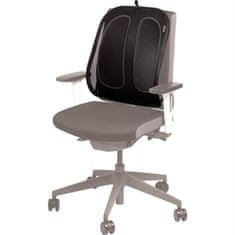 NEW Fellowes ülőpárna fekete rugalmas ergonomikus (Felújított termékek A)