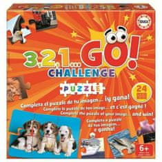 NEW Educa 3,2,1...Challenge Puzzle társasjáték