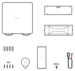 Ubiquiti UISP Power - UISP Power System, 1× RJ-45, Li-Ion akkumulátoros háttértárral