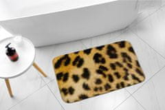 tulup.hu Fürdőszoba szőnyeg Leopárd 75x45 cm Fehér