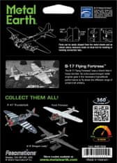 Metal Earth 3D puzzle Flying Fortress B-17 repülő erődítmény