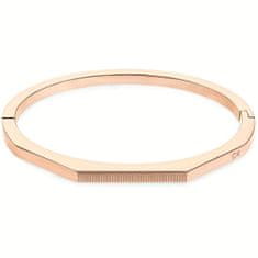 Calvin Klein Minimalista bronz karkötő Faceted 35000047