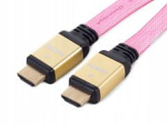 Verk 13016 kábel HDMI 1.4 3D ETHERNET GOLD FULL HD 1,5m