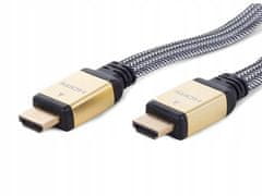 Verk 13018 kábel HDMI 1.4 3D ETHERNET GOLD FULL HD 1,5m