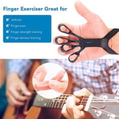 Netscroll Egy ujj és csukló nyújtó és erősítő segédeszköz, FingerStrengthener