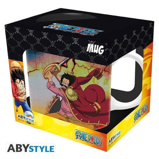 AbyStyle One Piece kerámia bögre 320 ml - Roger vs Fehérszakállú