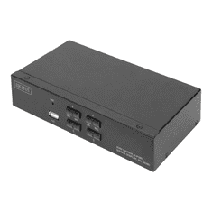 Digitus DS-12880 - KVM / audio / USB switch - 4 ports (DS-12880)