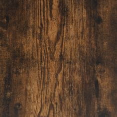 Vidaxl 2 db füstös tölgyszínű szerelt fa faliszekrény 99x18x16,5 cm 840452