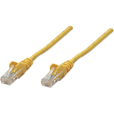 Intellinet RJ-45 M/M, 10m hálózati kábel Sárga Cat5e U/UTP (UTP) (325974)