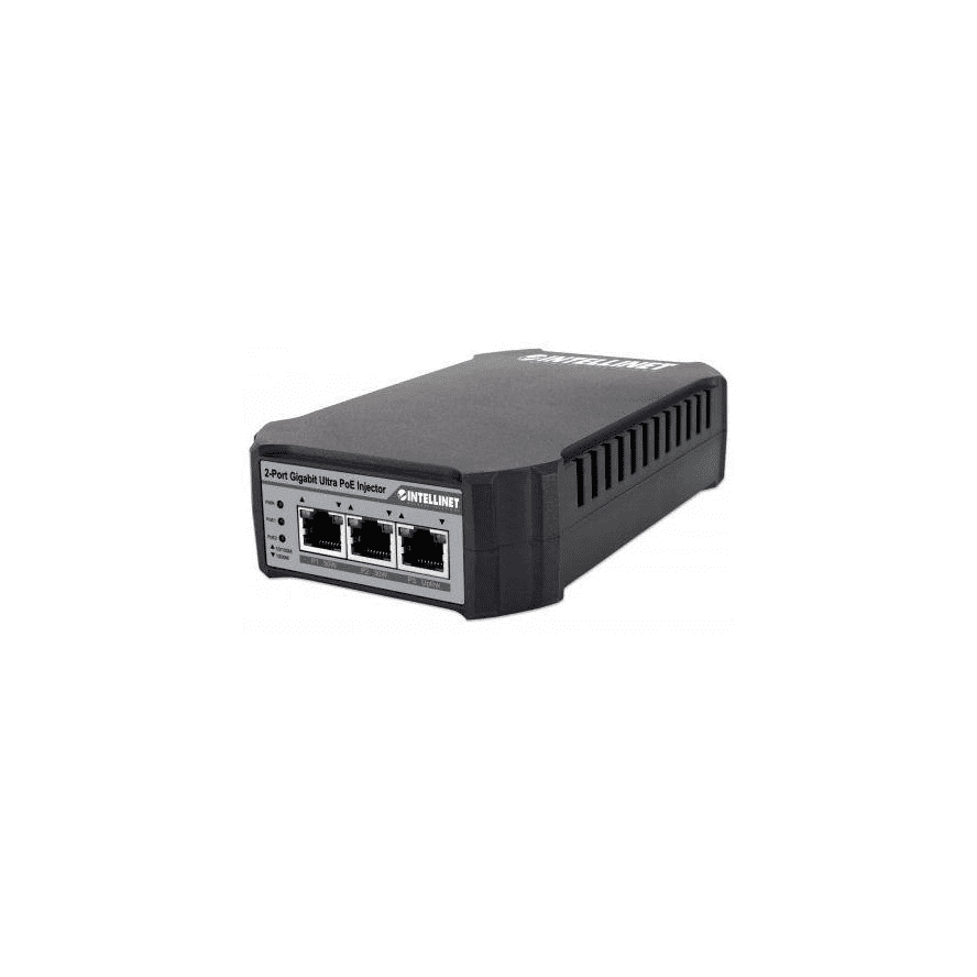 Intellinet 2-Port Gigabit Ultra PoE Injector (561488) – Intellinet Europe