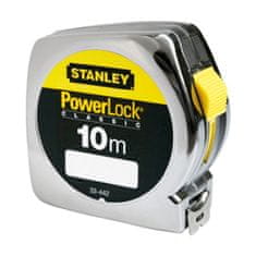 NEW Stanley POWERLOCK 10 m x 25 mm ABS flexométer 10 m x 25 mm