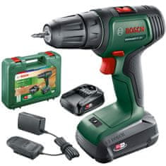 NEW BOSCH UniversalDrill Akkumulátoros 18 V-os fúrókalapácsfúrógép