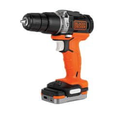 NEW Black &amp; Decker BDCHD12S1-XJ 12V 1,5 Ah 12 V-os ütvefúrógép