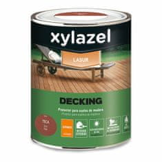 NEW Xylazel Decking Protection Oil Tik 750 ml Saten