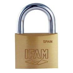 NEW IFAM K25 sárgaréz zár normál (2,5 cm)