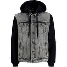 Jack&Jones Férfi farmer dzseki JJIJEAN 12249225 Black Denim (Méret L)