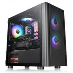 NEW Ház mATX-mITX THERMALTAKE V150 Fekete