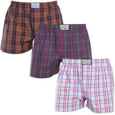 Styx 3PACK tarka férfi klasszikus boxeralsó klasszikus gumi (3A20836) - méret XL