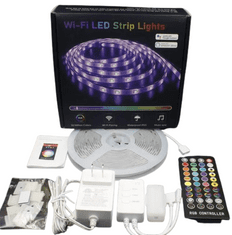 BOT  Intelligens LED szalag WL008, RGB, 10 m